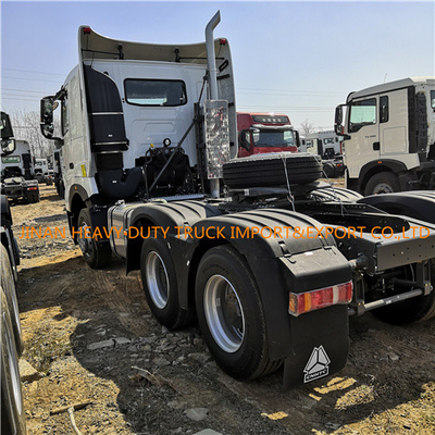Weißer Primärantrieb-LKW Howo 6x4 Sinotruk A7 6x4 Traktor-LKW