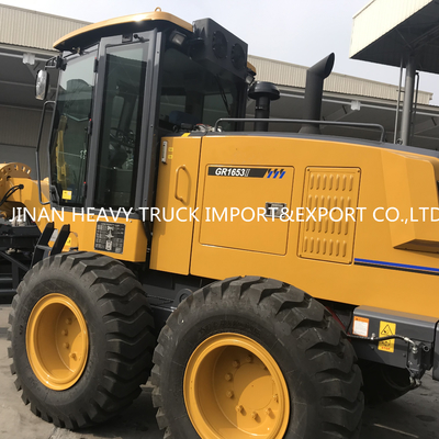Straße Asphalt Machine GR165 142kw Tow Hydraulic Compact Motor Grader