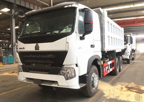 Sinotruk HOWO A7 6x4 371 PS Weißer Müllwagen Tipper Truck Frachtwagen