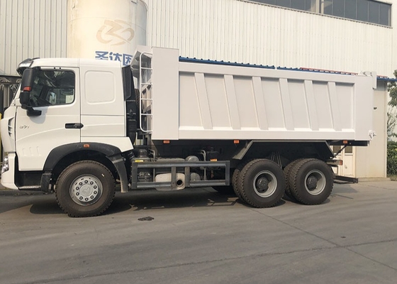 Sinotruk HOWO A7 6x4 371 PS Weißer Müllwagen Tipper Truck Frachtwagen