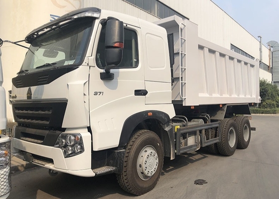 Sinotruk HOWO A7 6x4 371 PS Weißer Müllwagen Tipper Truck Frachtwagen