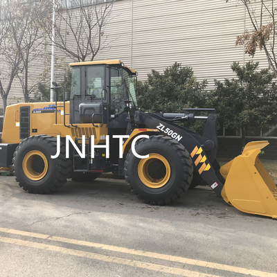 5 Rad-Lader-Maschinen-Straßen-Baumaschinen der Tonnen-XCMG Zl50G