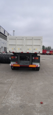 Anhänger 70 Tonne Sinotruk-harter Beanspruchung halb versehen entleeren halb Anhänger-Fahrzeug mit Seiten