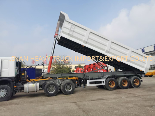 Drei Sand-Transport Axle Fronts 50 Ton Sinotruk Dump Truck For