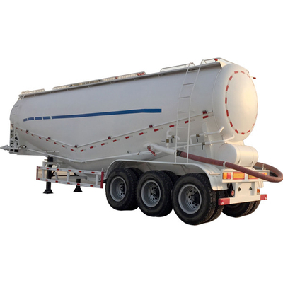 Aluminiummassentankfahrzeug-halb Anhänger des zement-Pulver-Anhänger-3 der Achsen-30cbm 50cbm