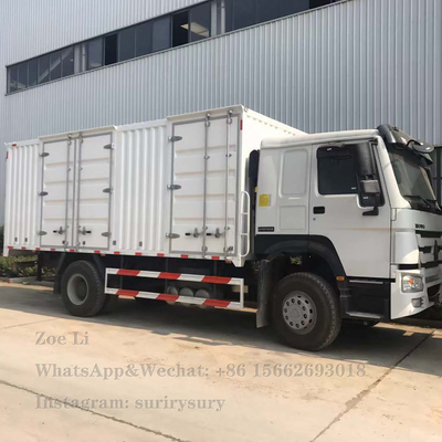Kasten-LKW Lorry Van Goods Sinotruk HOWO Feuergebühren-des Schwergut-4x2 LKW-290HP