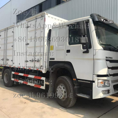 Kasten-LKW Lorry Van Goods Sinotruk HOWO Feuergebühren-des Schwergut-4x2 LKW-290HP