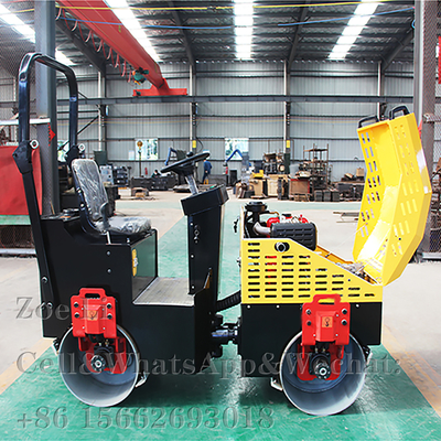 4,5 Ton Heavy Construction Machinery Single-Trommel-Vibrator-Bodenverdichter-Verdichtungsgerät