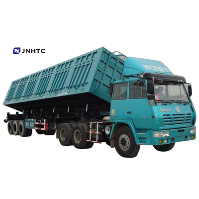 Anhebender Hochleistungshalb Seitenanhänger Van Cargo Box Trailer 3 Achsen