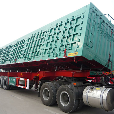 Anhebender Hochleistungshalb Seitenanhänger Van Cargo Box Trailer 3 Achsen