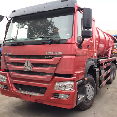 Abwasser-Saug-LKW-Diesel-Euro2 10 Räder HOWO 336ps 16cbm 6x4