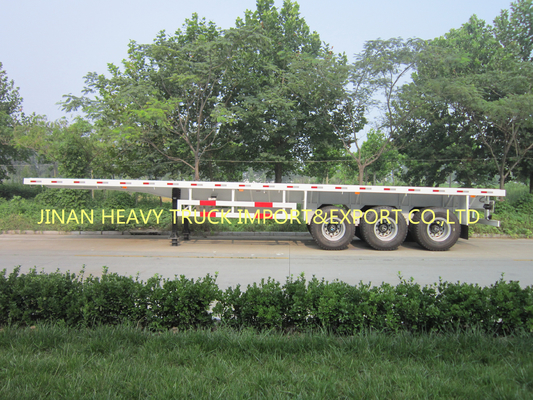 Containertransport-halb Anhänger SINOTRUK drei Axle Heavy Duty Semi Trailers