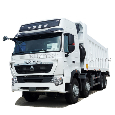 Sinotruk HOWO Euro 2 Linksfahrer 6x4 371 PS Weißer Müllwagen Tipper Truck Frachtwagen