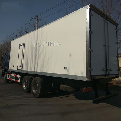 2 Achsen Sino Howo 10 Räder 20 Tonnen 30 Kubikmeter 6x4 Kühlschrank Kühlbehälter Gefrierwagen
