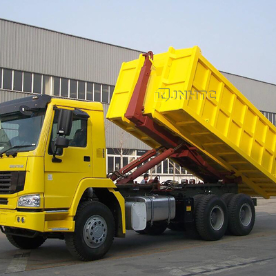 Haken-Arm-Rollenmüllwagen SINOTRUK HOWO 6x4 für überschüssigen Abfall-Abfall