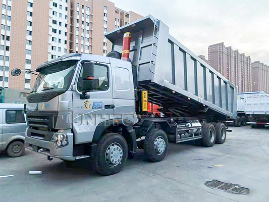 Räder Sinotruk HOWO A7 Tipper Dump Truck 8x4 12 40 Tonne