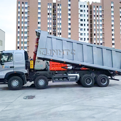 12 Dump Tipper Truck 420hp des Rad-HOWO A7 in Philippinen