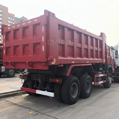 4 10 Räder SINOTRUK HOWO Dump Tipper Truck Euro 2 6x4
