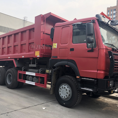 4 10 Räder SINOTRUK HOWO Dump Tipper Truck Euro 2 6x4