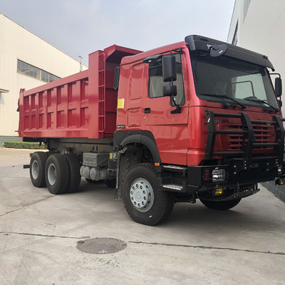 4 10 Räder SINOTRUK HOWO Dump Tipper Truck Euro 2 6x4