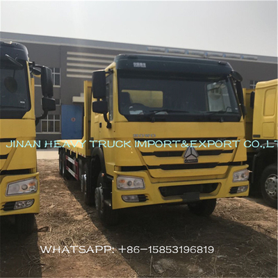 Sinotruk Howo 40 ft 30-Tonnen-Flachbettfracht-LKW mit Behälterverschluß