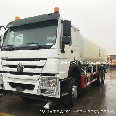 25000 Liter Sinotruk Howo 25cbm wässern Tankwagen-Wasser-Berieselungsanlagen-LKW