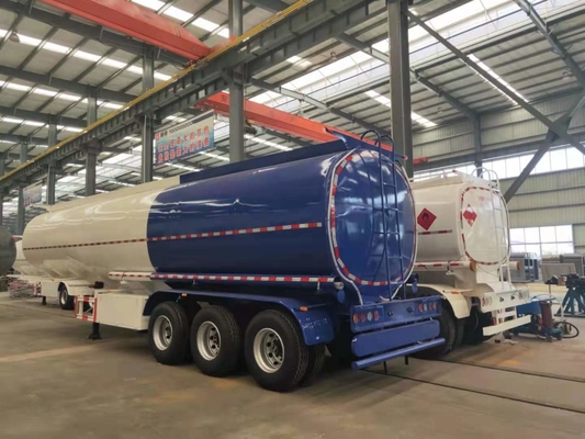 Aluminiumtankfahrzeug-halb Anhänger Liangshan 30000l-60000l