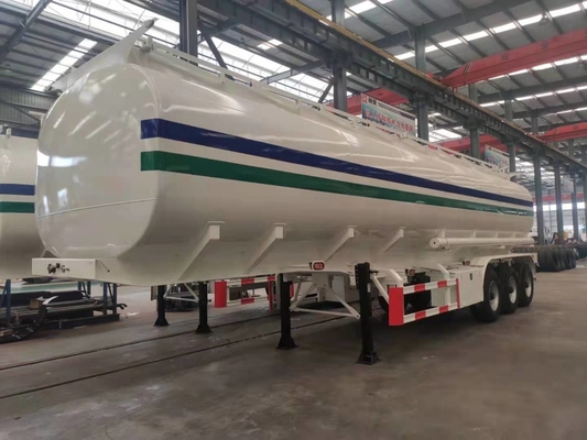 Aluminiumtankfahrzeug-halb Anhänger Liangshan 30000l-60000l