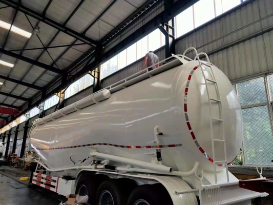 Aluminiumtankfahrzeug-halb Anhänger Liangshan 30000l-60000l