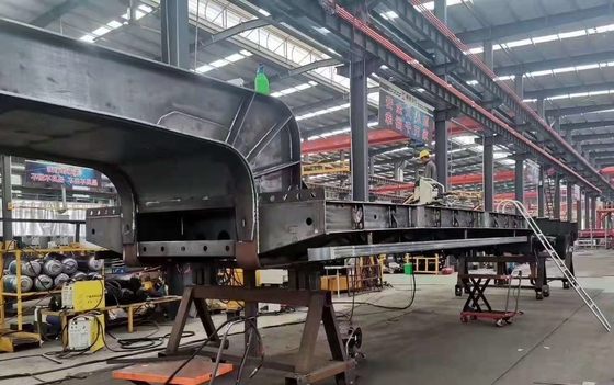 3 Achse betten der Achsen-4 100 Tonnen Tief halb Anhänger für Rad Loder-Bagger Transport