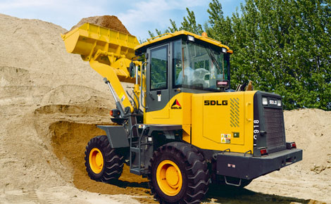 Tonne 1cbm Sdlg 1,8 Schöpfrad-Lader Lg918 für Sand-Be- und Entladung