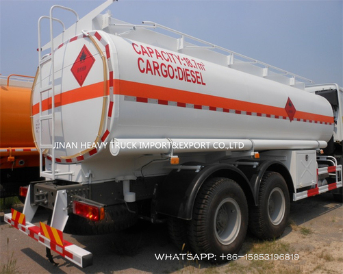 25000 Liter Sinotruk Howo 25cbm Öltank-Anhänger-Öl-Füllungs-LKW