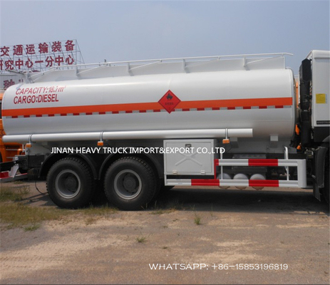Sinotruk Howo Öltank-Transport-LKW des Schwergut-LKW-20cbm für Philippinen-Markt