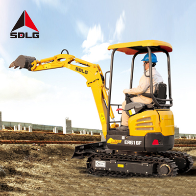 Schwere Baumaschinen 1 Ton Mini Excavator SDLG ER616F
