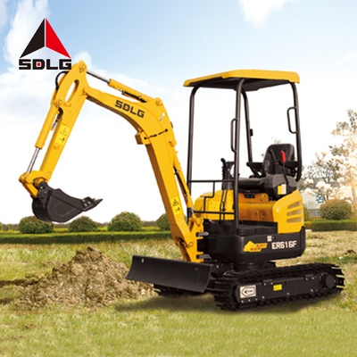 Schwere Baumaschinen 1 Ton Mini Excavator SDLG ER616F