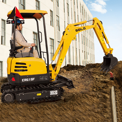 Schwere Baumaschinen 1 Ton Mini Excavator SDLG ER616F