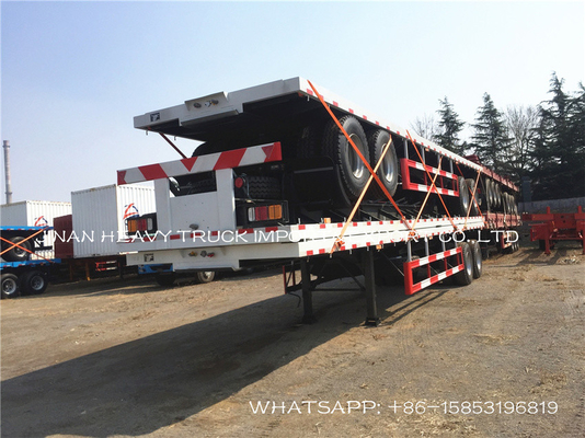 2 Behälter-halb Anhänger 40ft Ton Heavy Duty Semi Trailerss Fuwa der Achsen-13/16