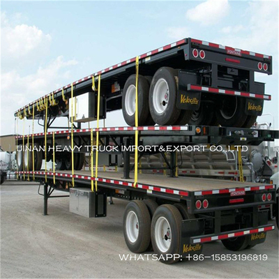 2 Behälter-halb Anhänger 40ft Ton Heavy Duty Semi Trailerss Fuwa der Achsen-13/16