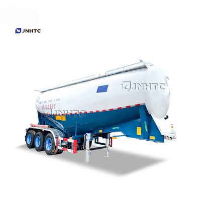 3 Axle Heavy Duty Semi Trailers Zement-Massengutschiff 50 CBM
