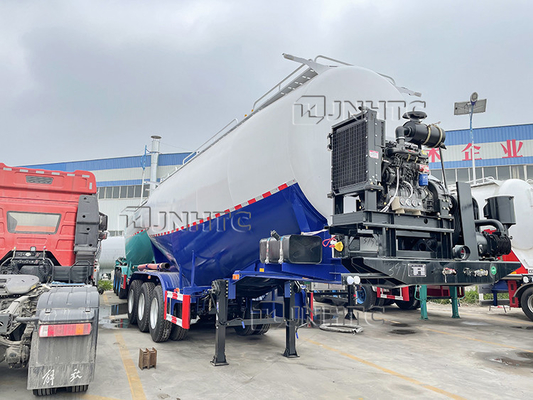 SINOTRUK 3 Alxes Massentonne 45 CBM des zement-Anhänger-Dieselmotor-50
