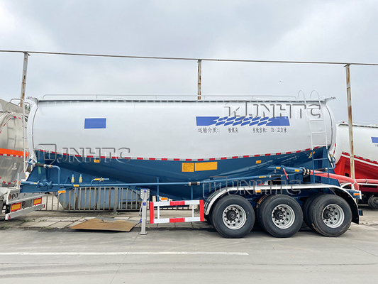 SINOTRUK 3 Alxes Massentonne 45 CBM des zement-Anhänger-Dieselmotor-50