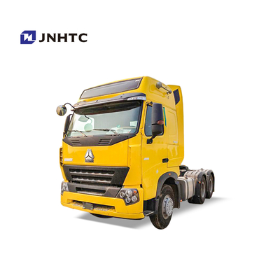 SINOTRUK A7 6X4 benutzte Kopf des LKW-Traktor-10 des Rad-371 des Primärantrieb-420HP