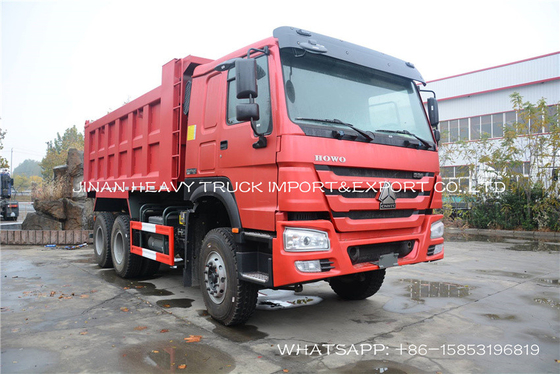 30 Transport Ton Sinotruk Howo Dump Trucks 10 Wheeler Heavy Truck For Earth