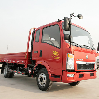 Feuergebührenwerbung SINOTRUK HOWO 4x2 tauscht 2 Tonne 5 Ton Flatbed Truck der Tonne 3
