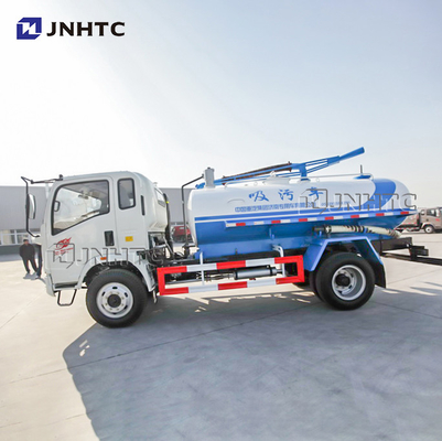 SINO HOWO 4x2 6 ermüdet kleinen Vakuumabwasser-Saug-LKW 3000L 5000L 6000L