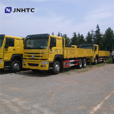 Flachbettschwergut-LKW 6X4 371HP mit Seitenwand