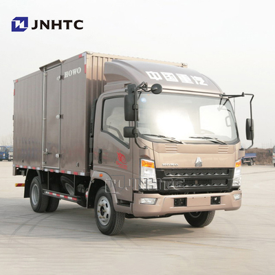 SINOTRUK HOWO 6 116hp LHD des Kasten-Tonnen LKW-Van Cargo Truck