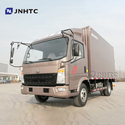 SINOTRUK HOWO 6 116hp LHD des Kasten-Tonnen LKW-Van Cargo Truck