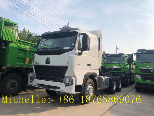 Des Traktor-LKWs 10 Sinotruk Howo 6*4 Geschäftemacher Tractor Head 100 Tonnen