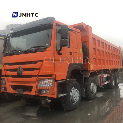 Rad-Selbstladender Kipplaster HOWO 8x4 371hp 27M3 12 für Tansania